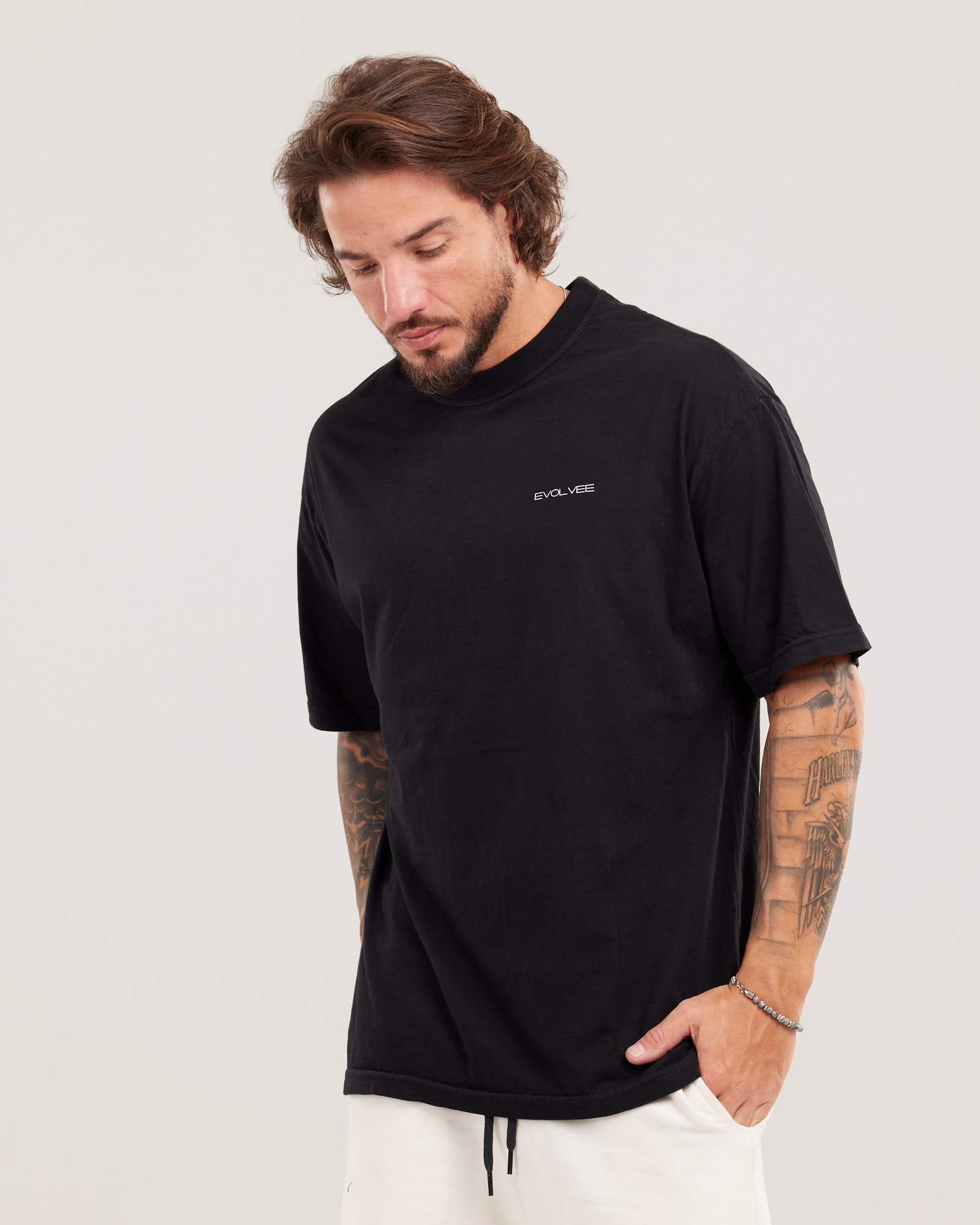 Camiseta Oversized Consciousness Evolvee — Lunfe Outlet — foto 3