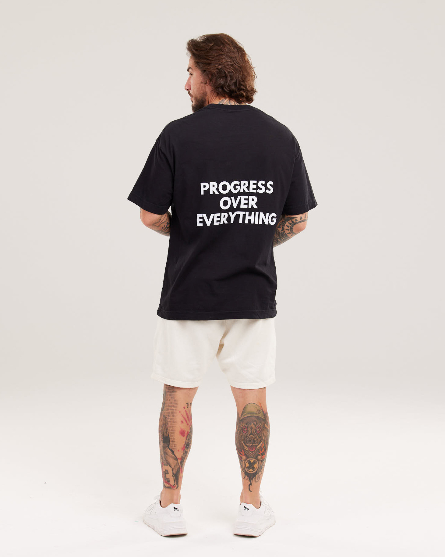 Camiseta Oversized Progress Evolvee — Lunfe Outlet — foto 5