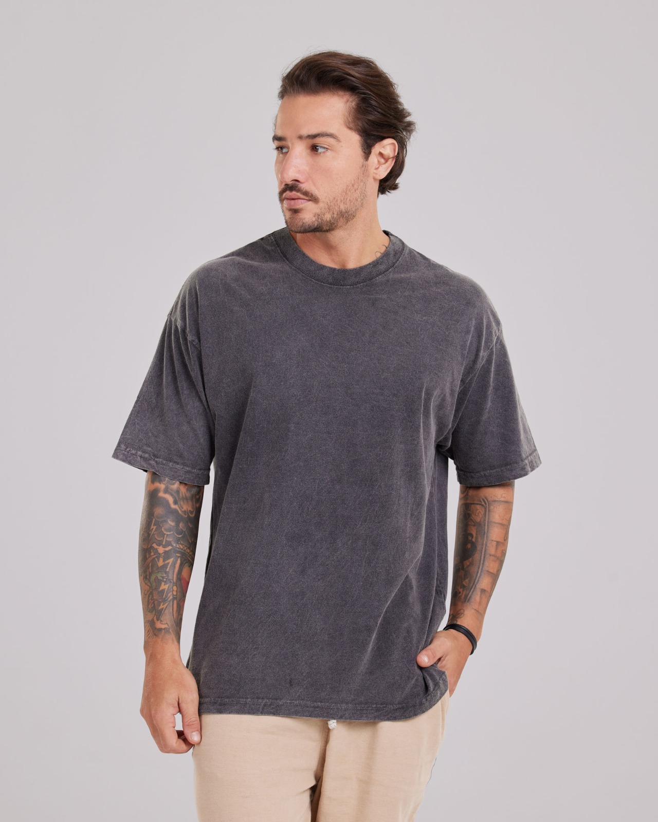 Camiseta Oversized Marmorizada Edição Promocional