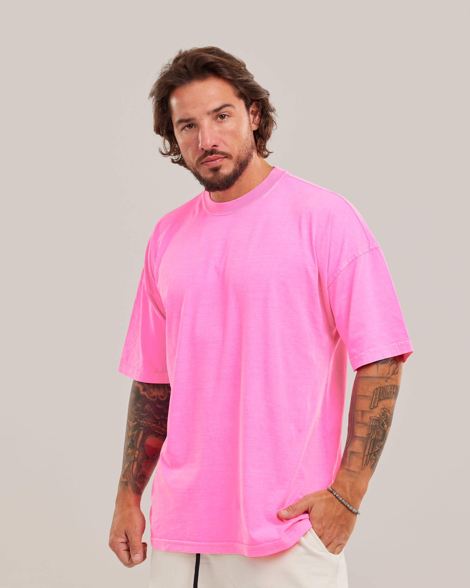 Camiseta Oversized Estonada Vintage — Lunfe Outlet — foto 3