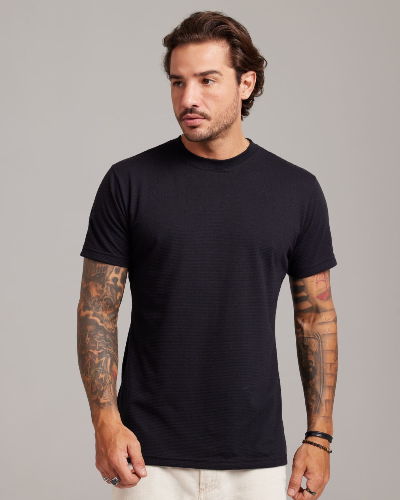 Camiseta Ripple Texture — Lunfe Outlet — foto 3