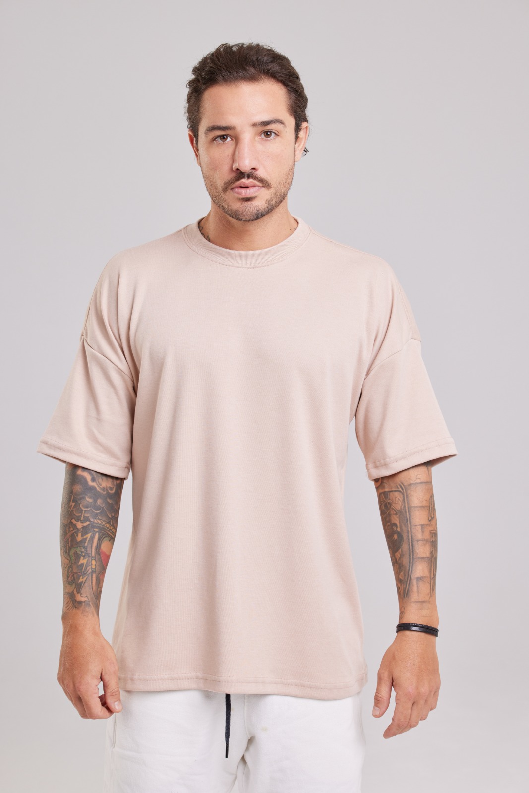 Camiseta Oversized Suedine Peruano — Lunfe Outlet — foto 8