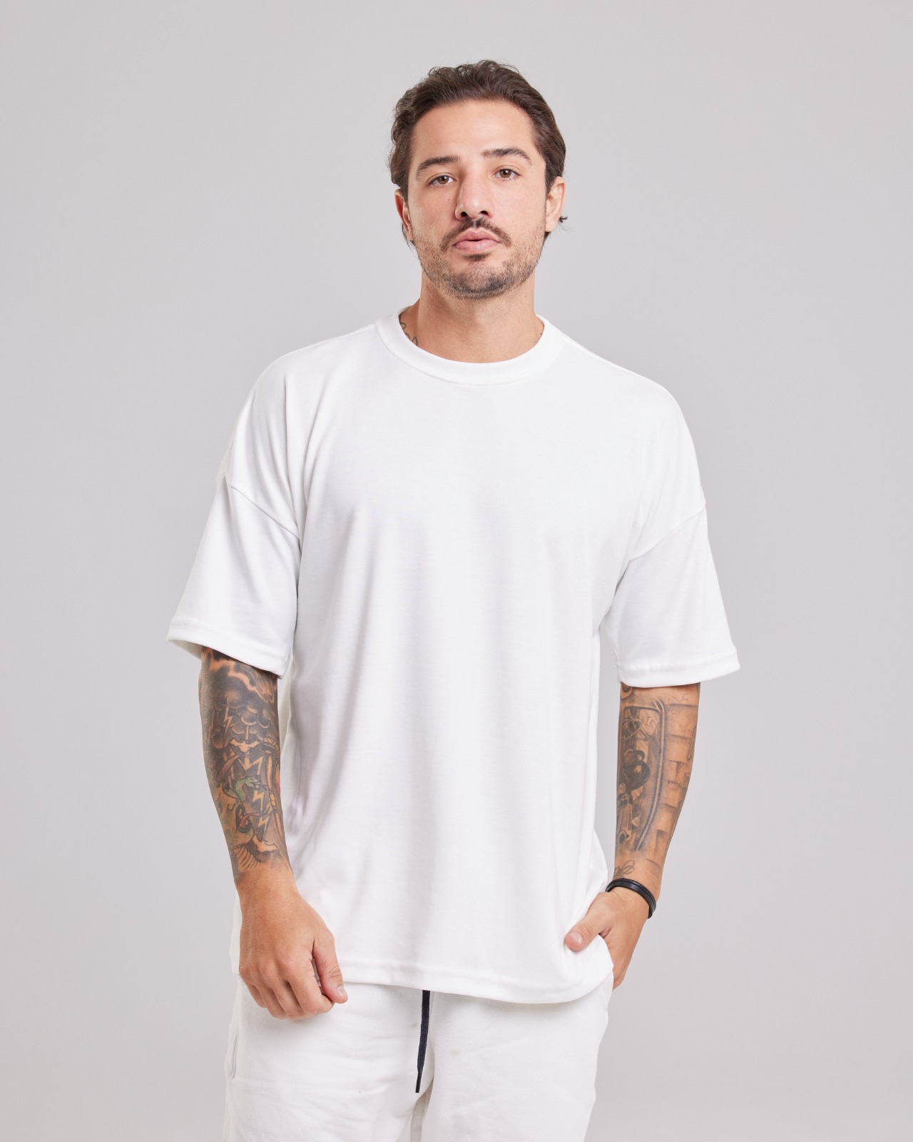 Camiseta Oversized Suedine Peruano — Lunfe Outlet — foto 4