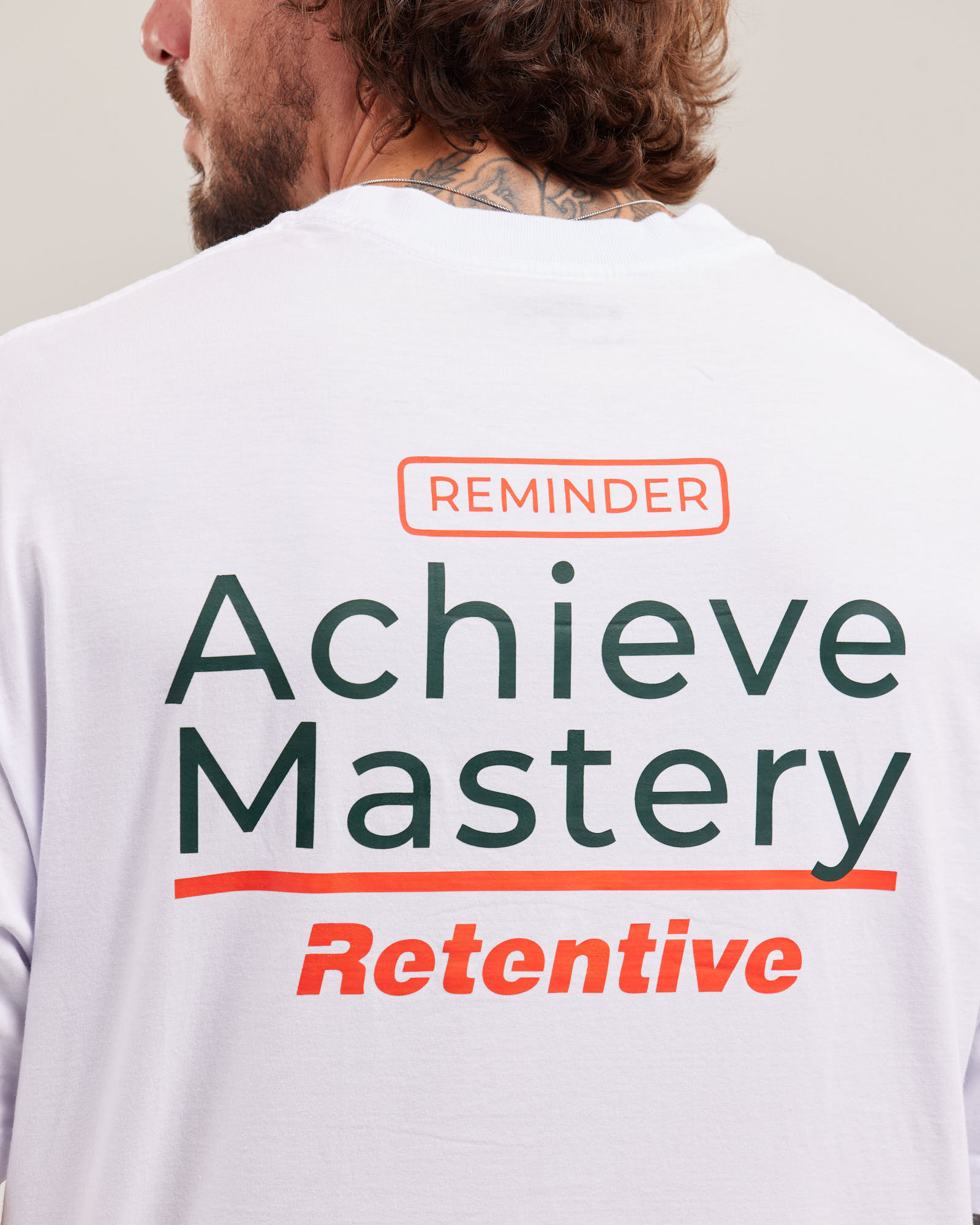 Camiseta Oversized Achieve Mastery Evolvee — Lunfe Outlet — foto 2
