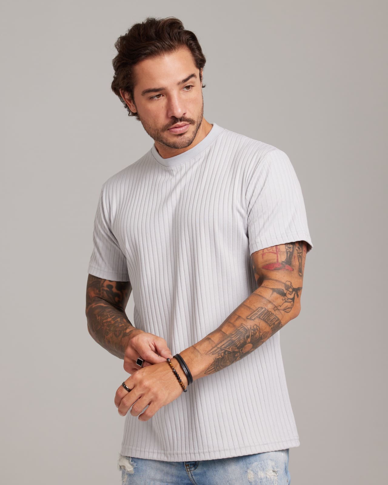 Camiseta Plissé Texture