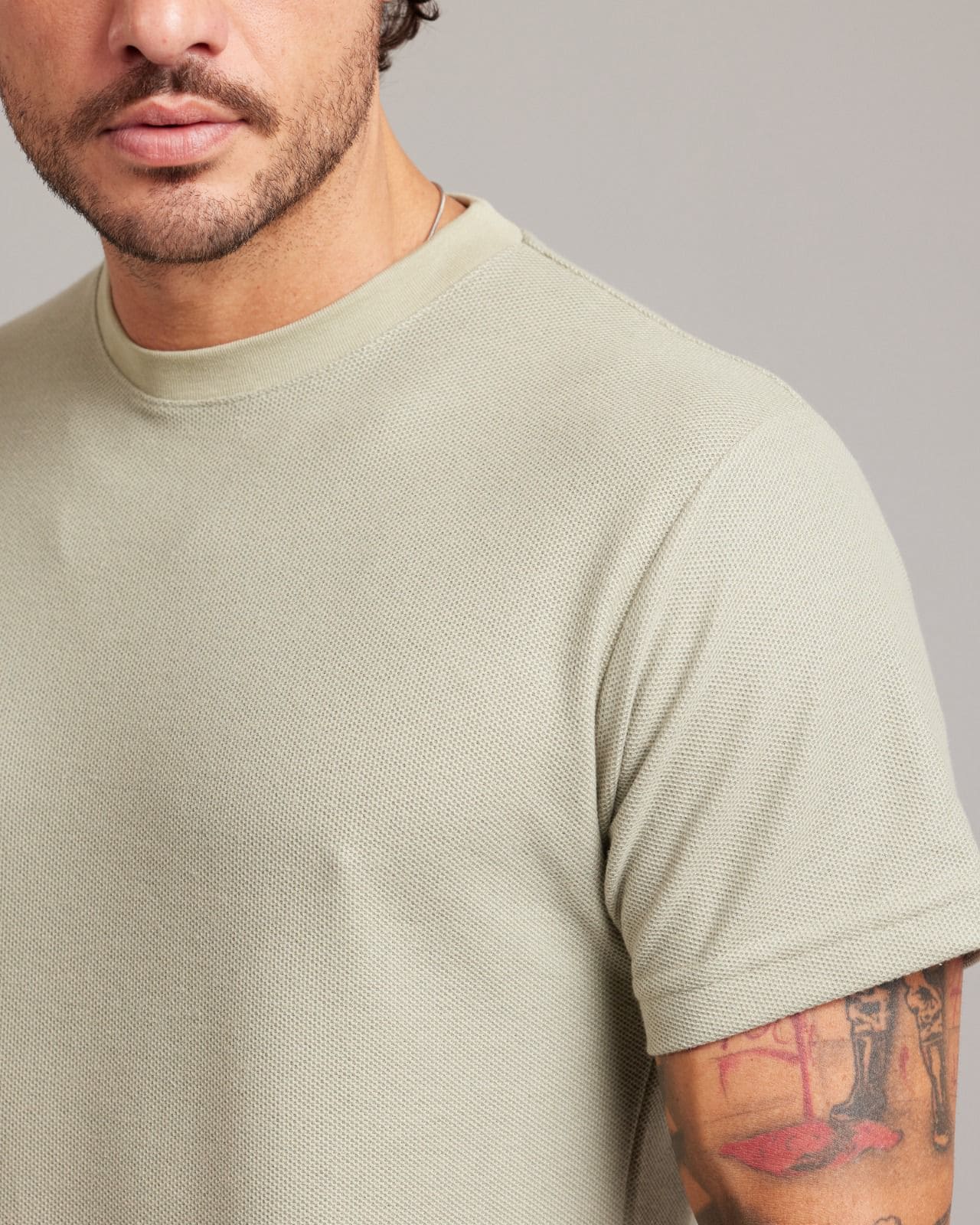 Camiseta Piquê Texture — Lunfe Outlet — foto 7