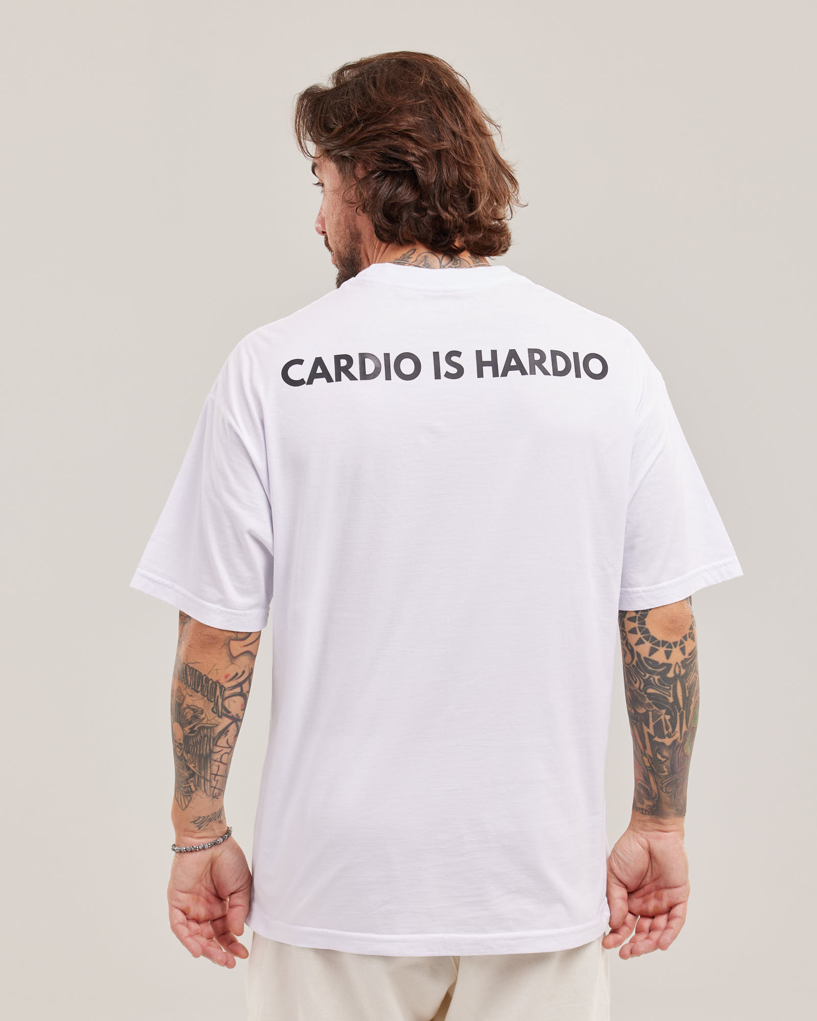Camiseta Oversized Cardio Is Hardio Evolvee