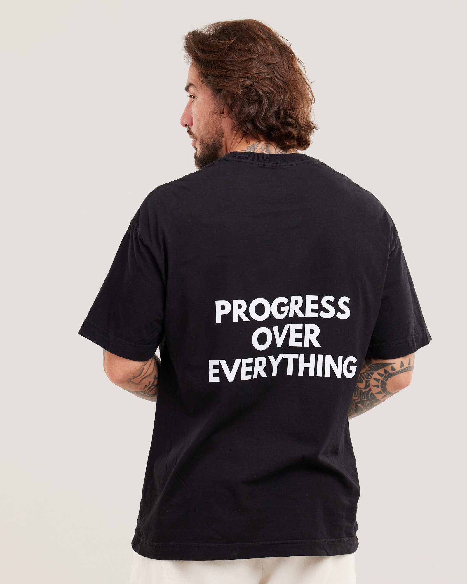 Camiseta Oversized Progress Evolvee — Lunfe Outlet — foto 2