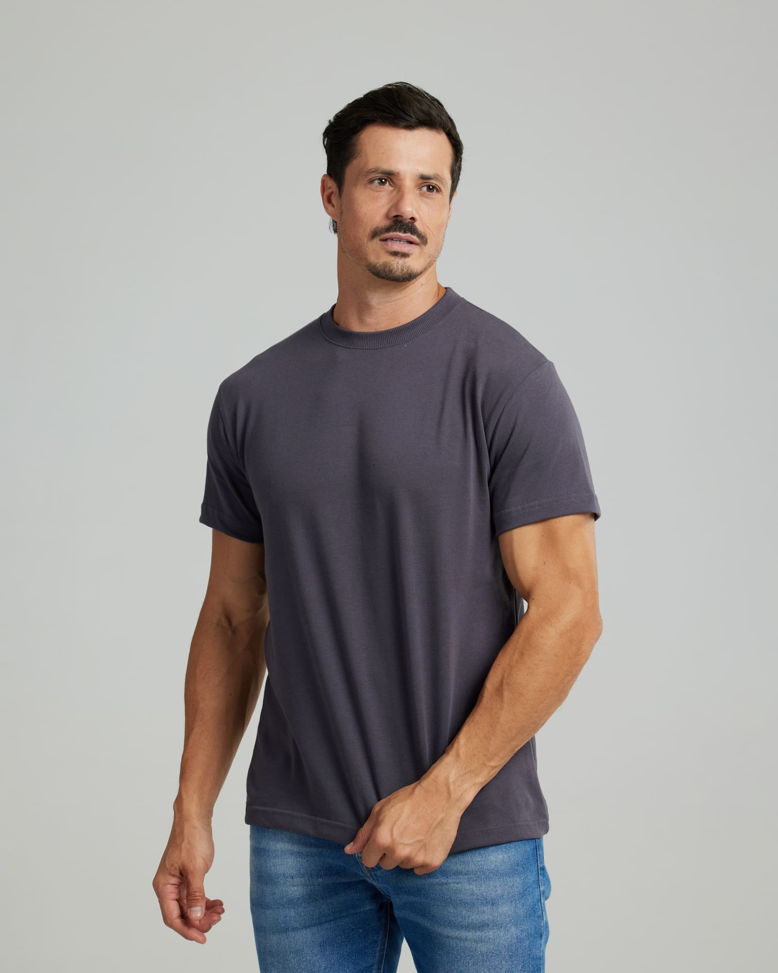 Camiseta Malhão Compact Grafite — Lunfe Outlet — foto 4