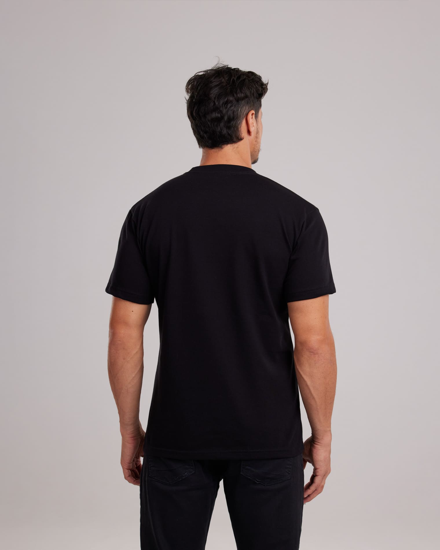 Camiseta Chinese Cotton Heavyweight Preto — Lunfe Outlet — foto 8