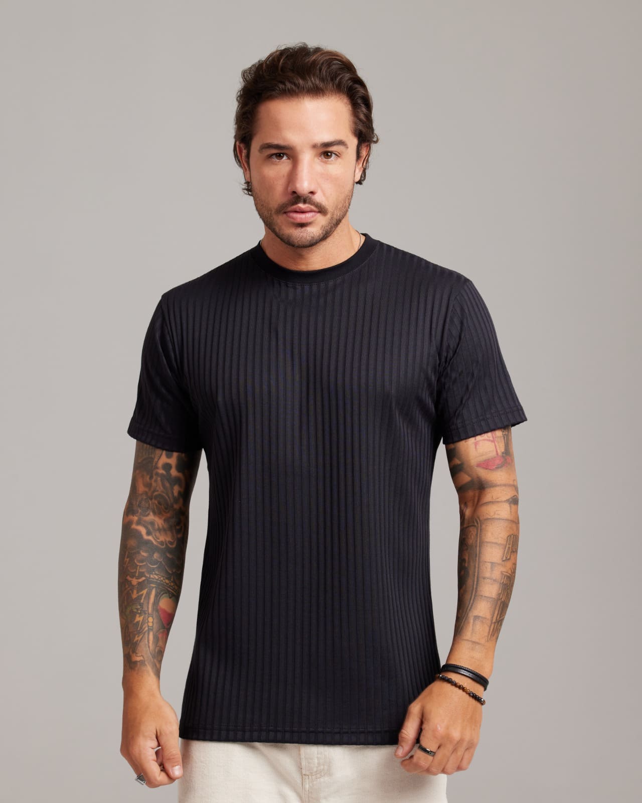 Camiseta Plissé Texture — Lunfe Outlet — foto 5