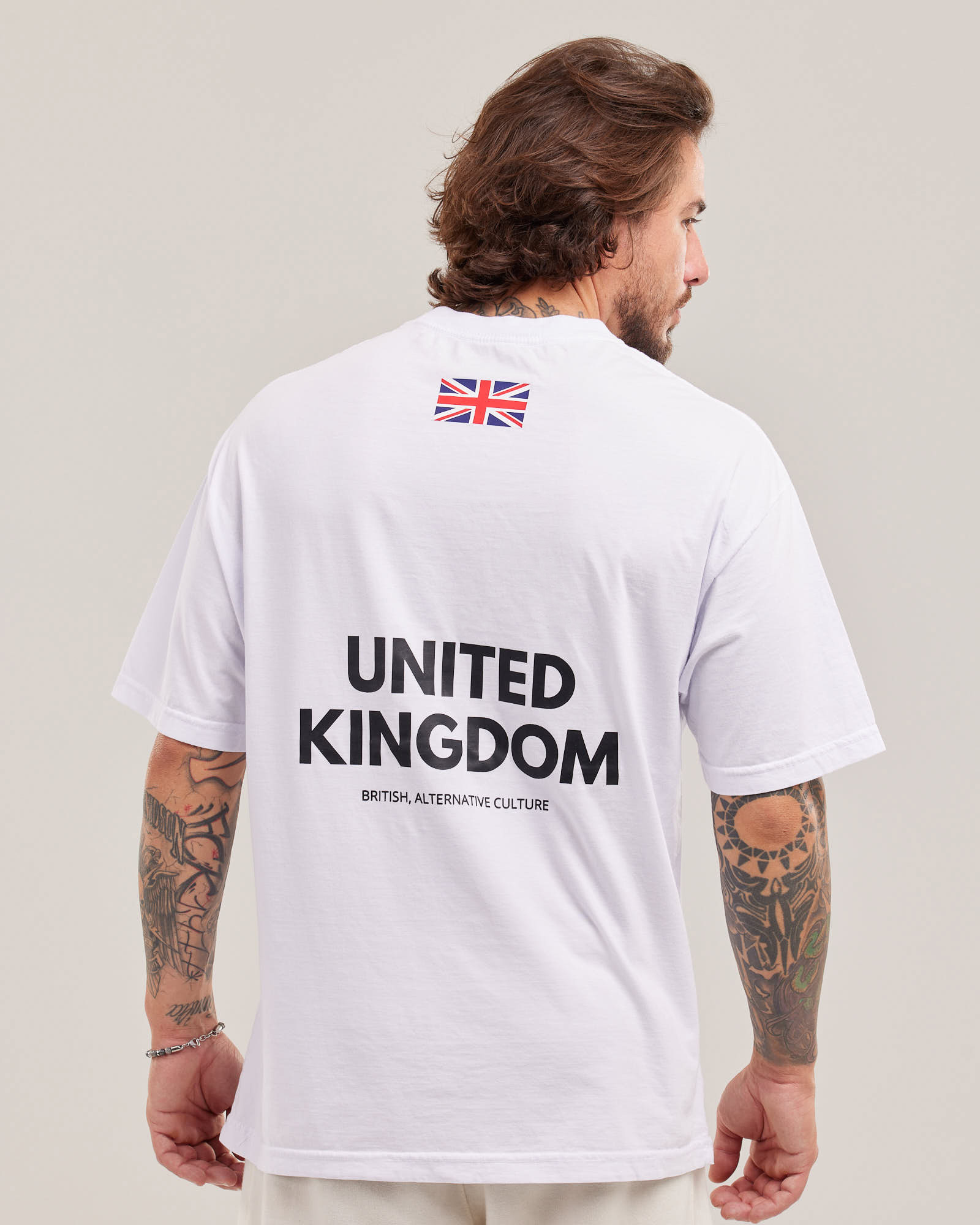 Camiseta Oversized United Kingdom Evolvee — Lunfe Outlet — foto 2