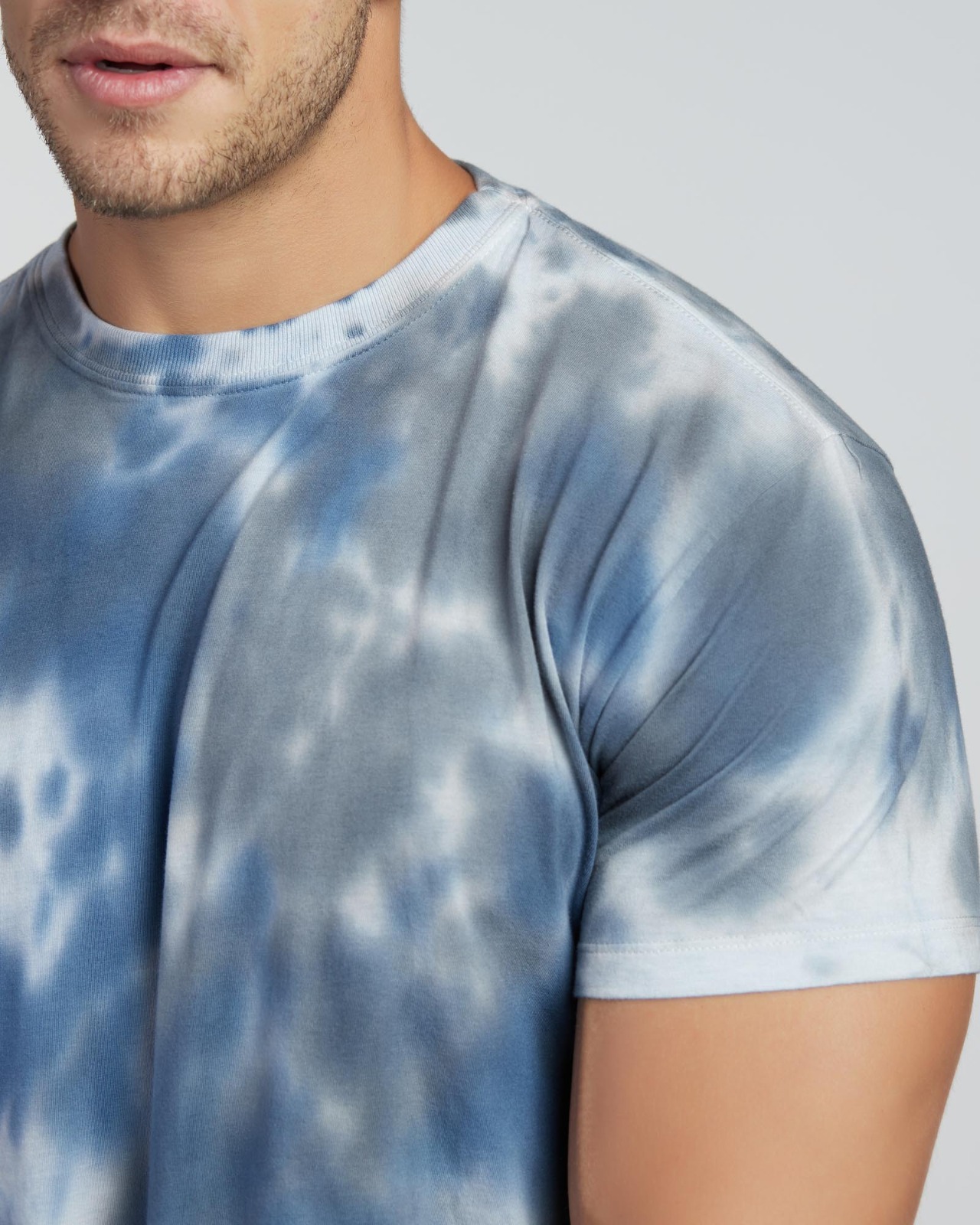 Camiseta Tie Dye Tie Dye Azul — Lunfe Outlet — foto 6