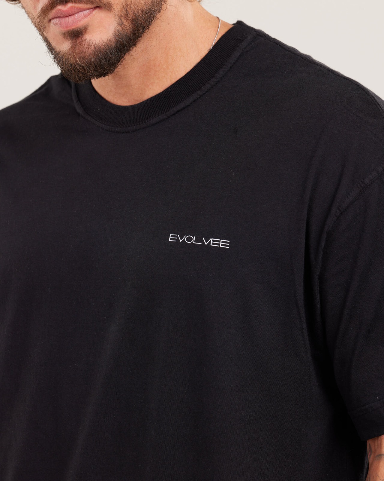 Camiseta Oversized Remember Why You Started Evolvee — Lunfe Outlet — foto 4