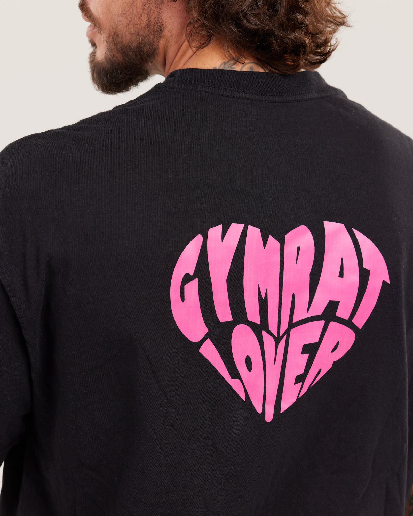 Camiseta Oversized Gym Rat Lover Evolvee — Lunfe Outlet — foto 3