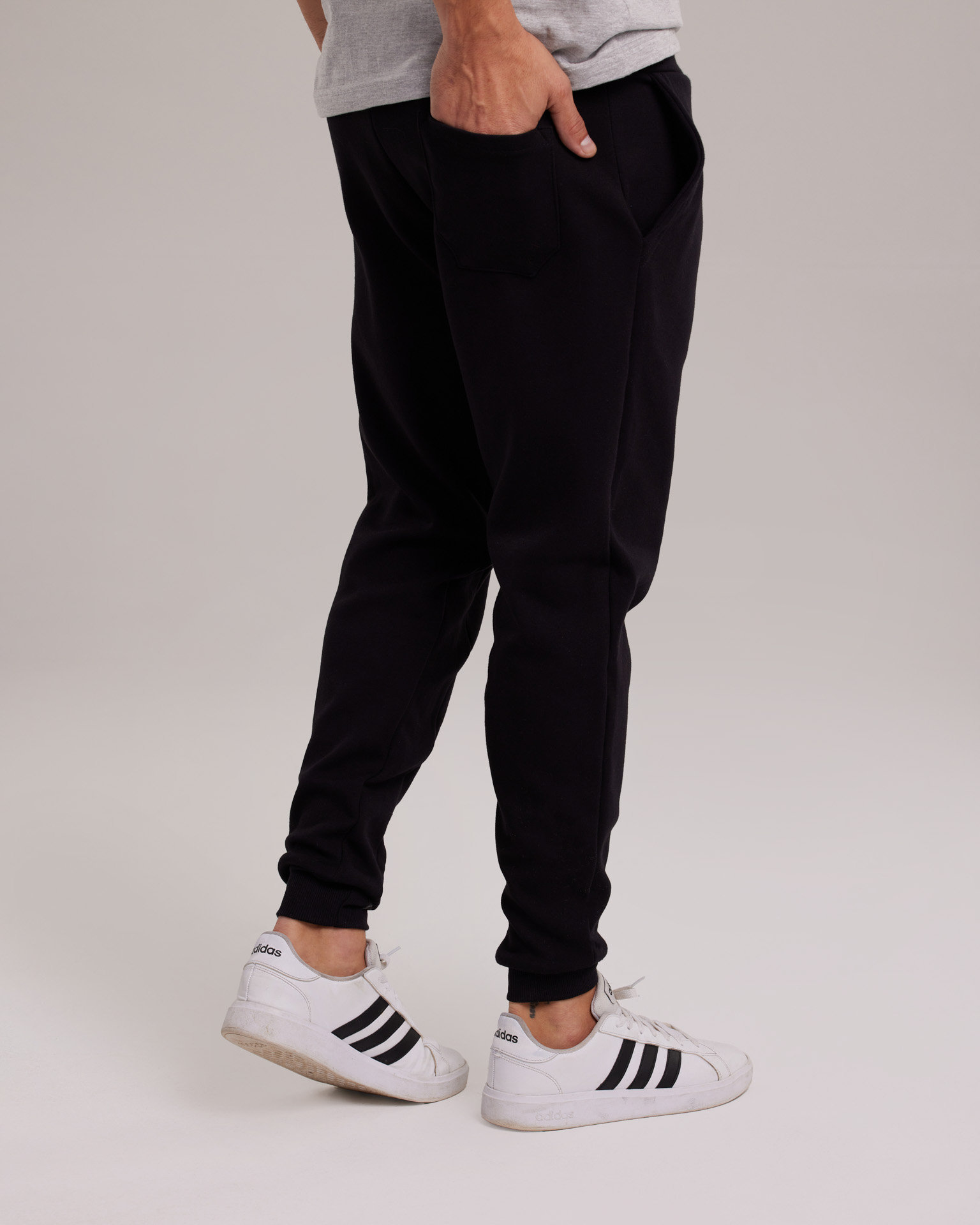 Calça Moletom Básica Flanelada — Lunfe Outlet — foto 3
