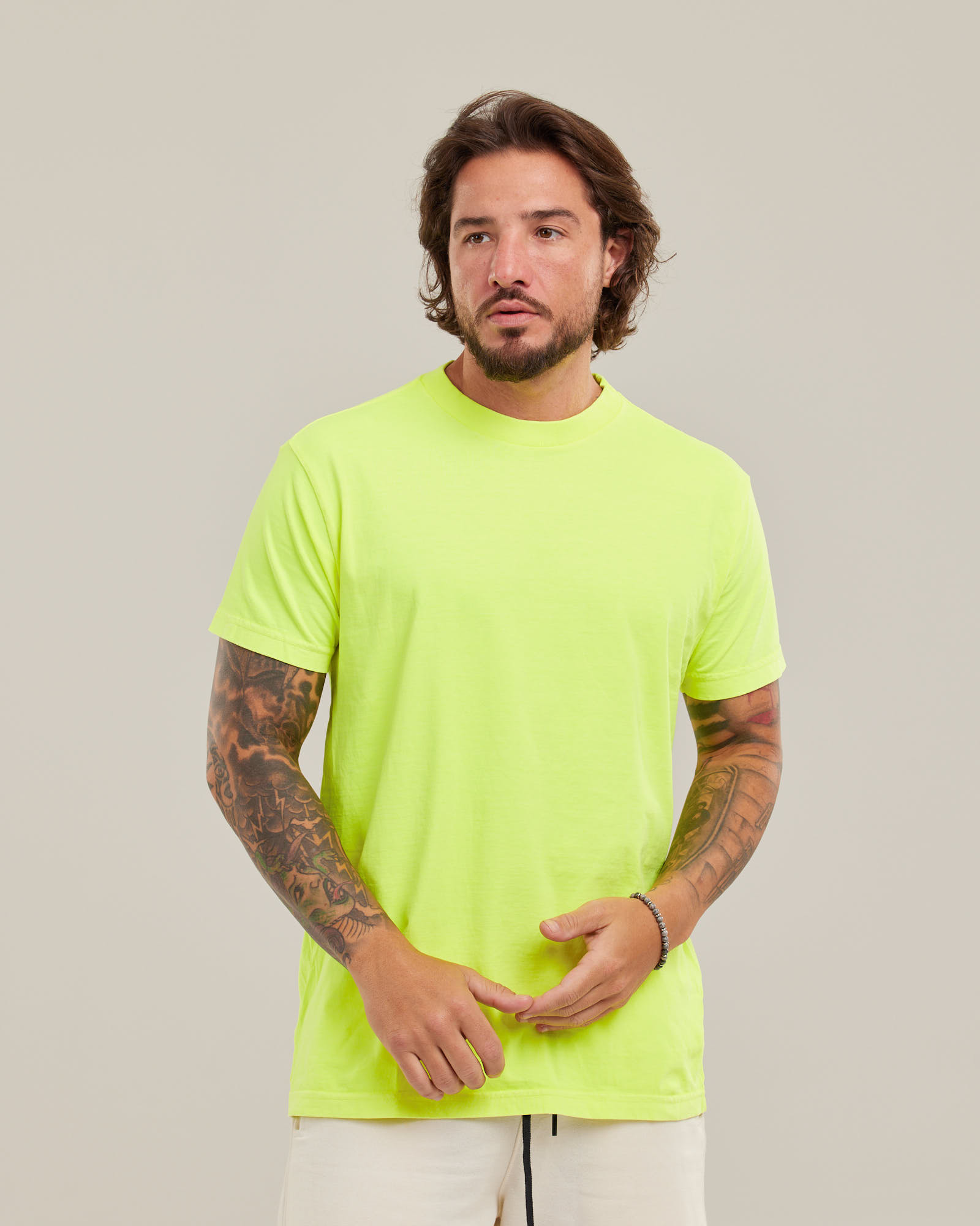 Camiseta Estonada Neon Amarelo Neon — Lunfe Outlet — foto 7