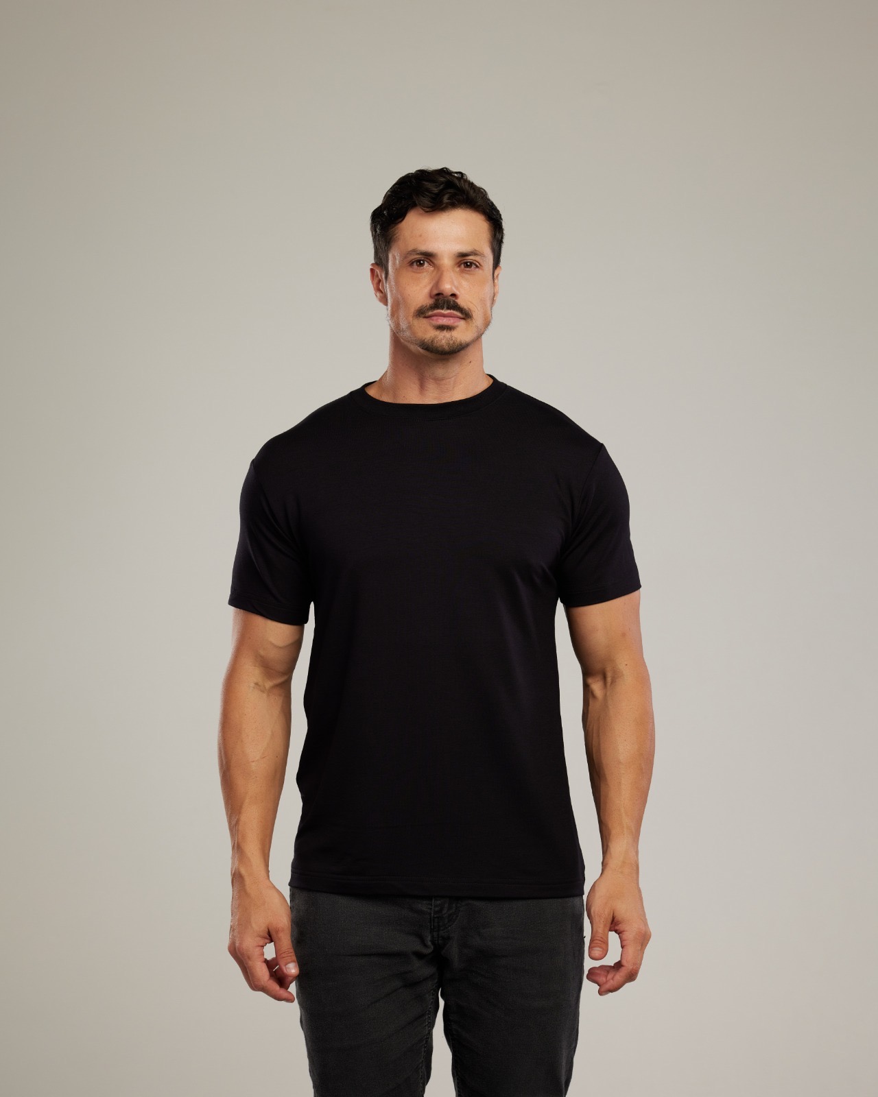 Camiseta Viscose Vortex Preto — Lunfe Outlet — foto 5