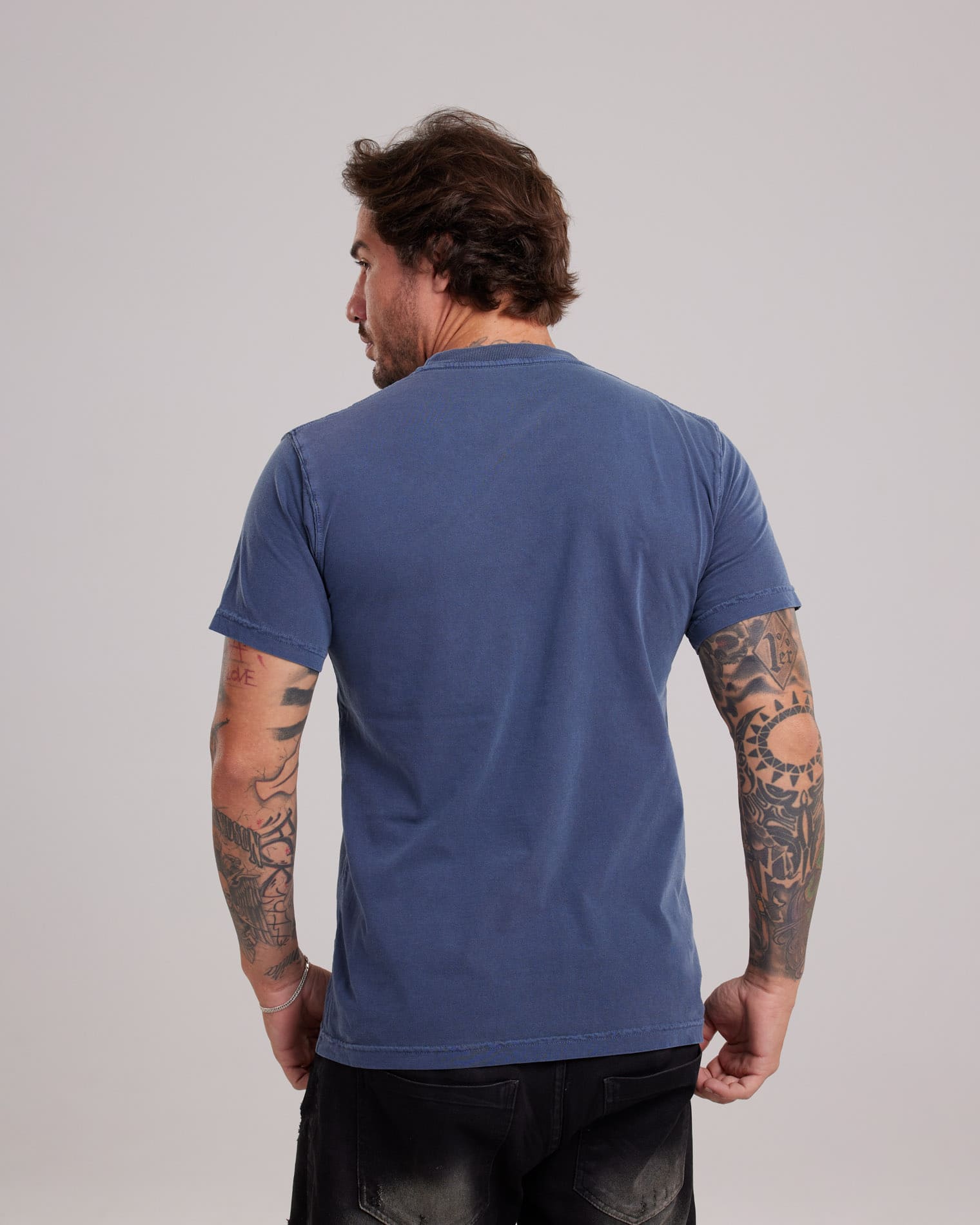 Camiseta Estonada Cores Vibrantes — Lunfe Outlet — foto 6