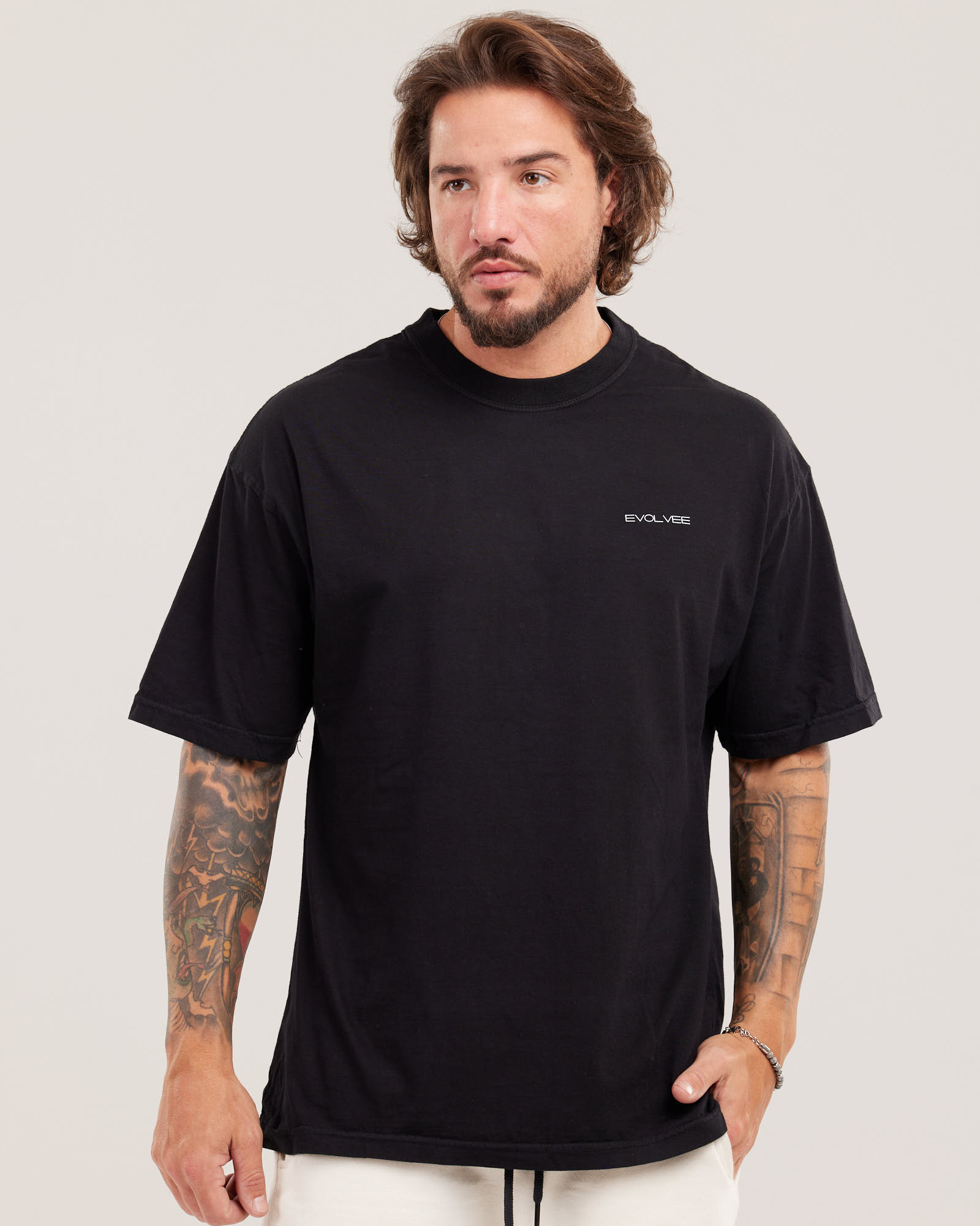 Camiseta Oversized Consciousness Evolvee — Lunfe Outlet — foto 2