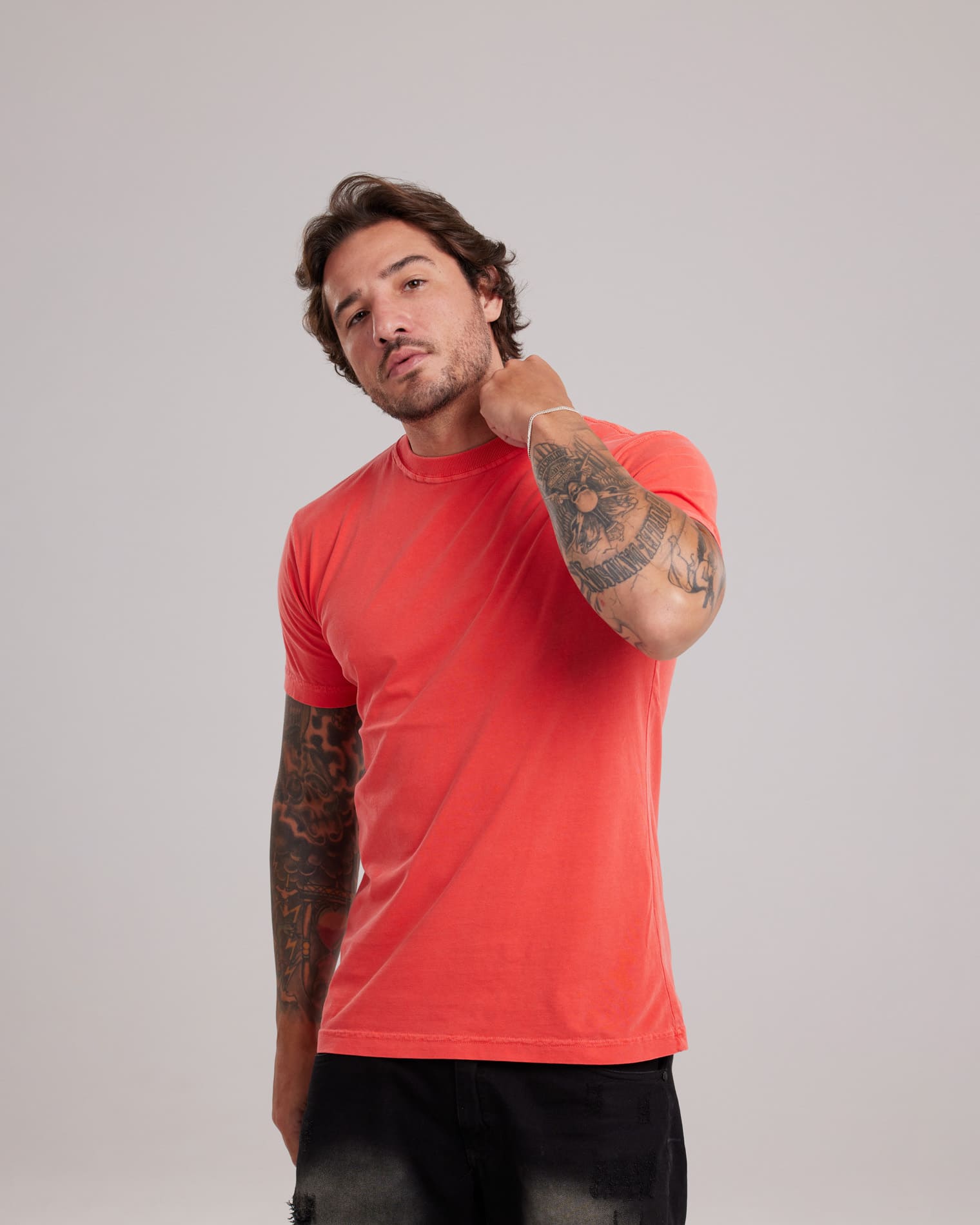 Camiseta Estonada Cores Vibrantes — Lunfe Outlet — foto 3