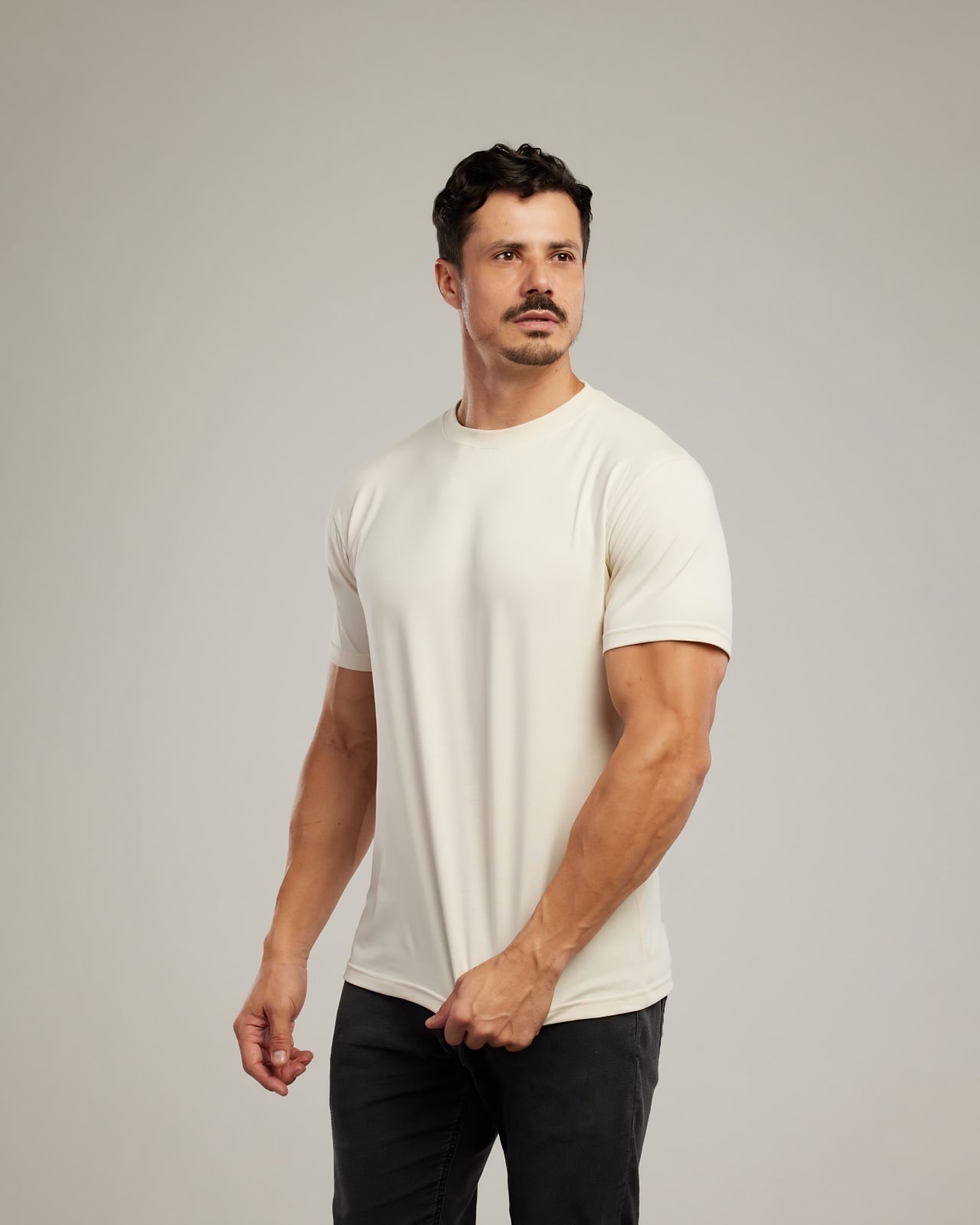 Camiseta Egyptian Cotton 50/1 — Lunfe Outlet — foto 4
