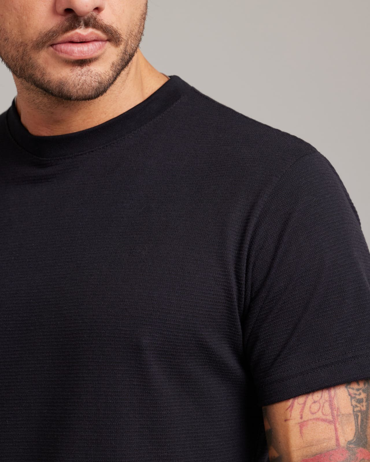 Camiseta Ripple Texture — Lunfe Outlet — foto 2